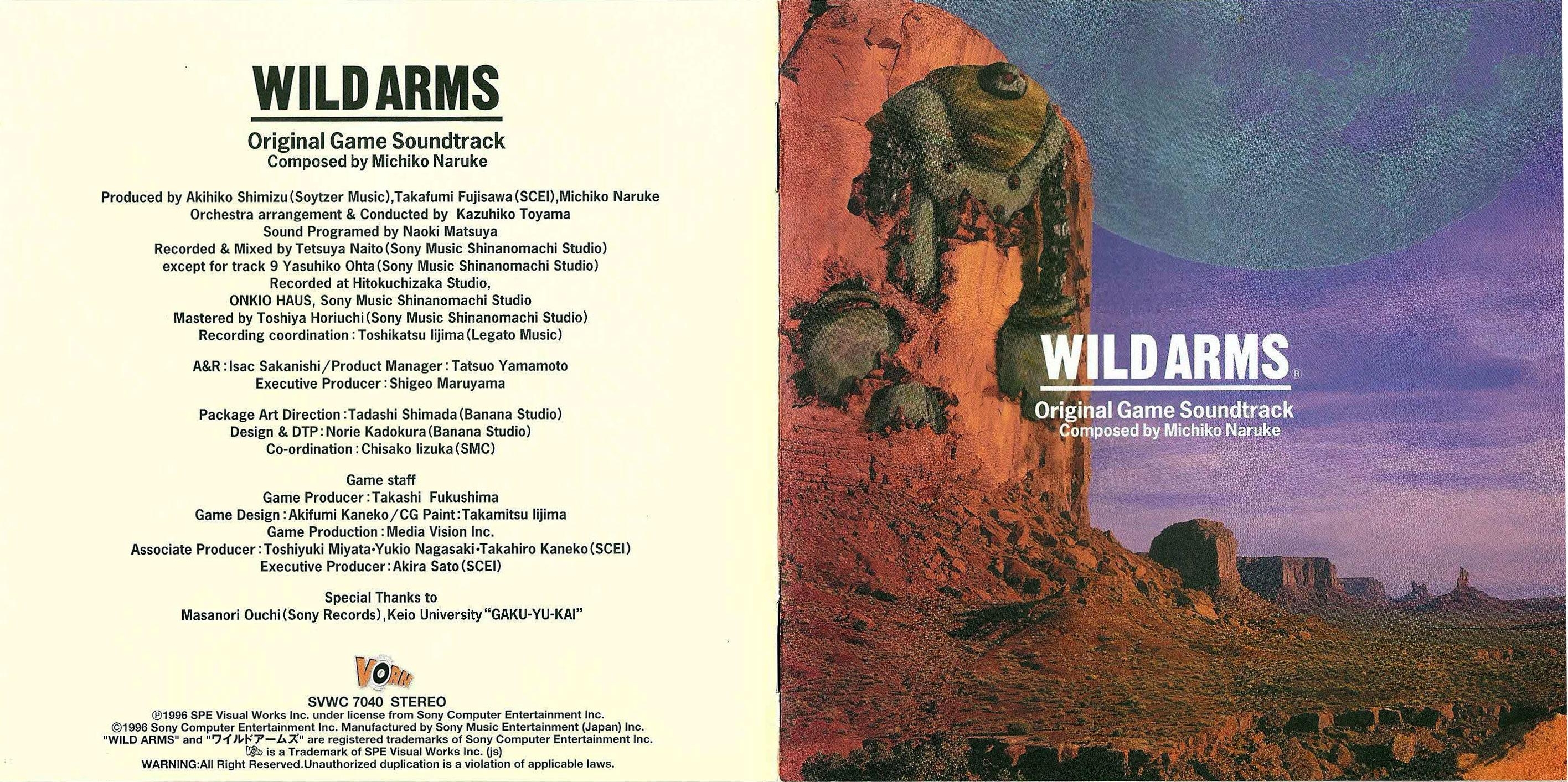 WILD ARMS Original Game Soundtrack (1999) MP3 - Download WILD ARMS